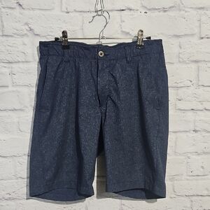 Under Armour Blue Flat Front Shorts